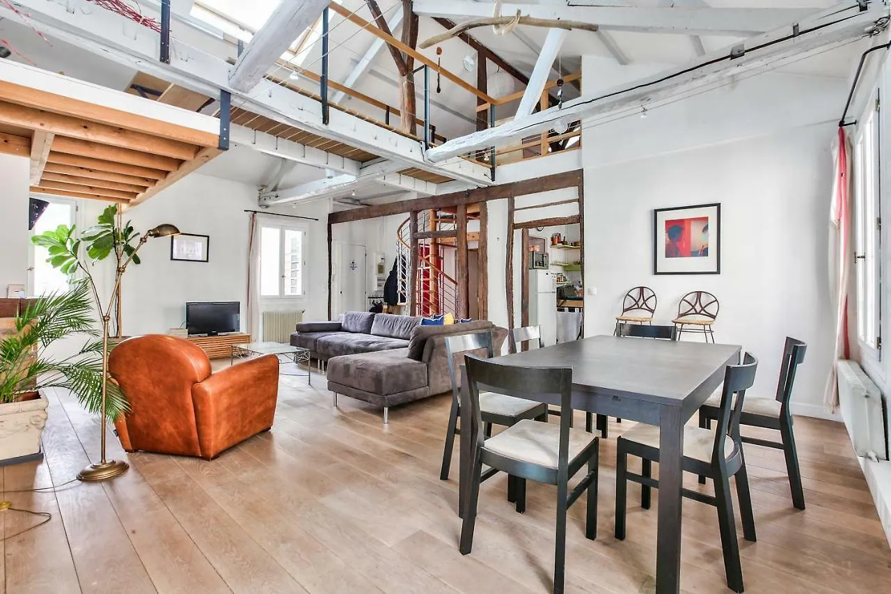 דירה Charming Duplex Bastille By Weekome *